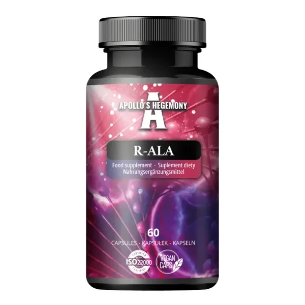 Kwas R-alfa-liponowy 200 mg 60 kapsułek [Apollo's Hegemony] - Apollo's Hegemony