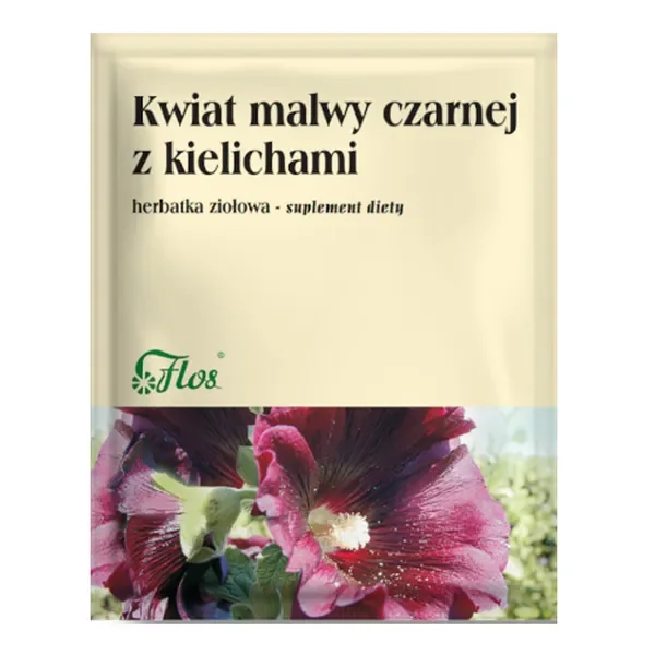 Kwiat malwy czarnej z kielichami 50g [Flos] - Flos