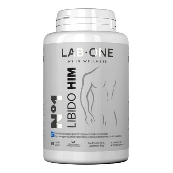 L-arginina 400mg 90 kapsułek [No 1] - No 1