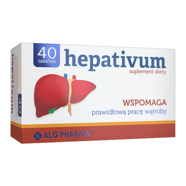 L-asparaginian L-ornityny 100mg + Cholina 35mg 40 tabletek [Alg Pharma] - Alg Pharma