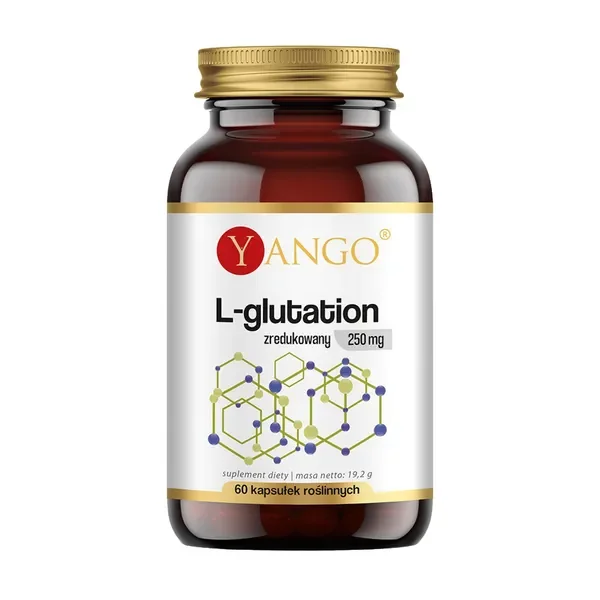 L-glutation zredukowany 250 mg 60 kapsułek [Yango] - Yango