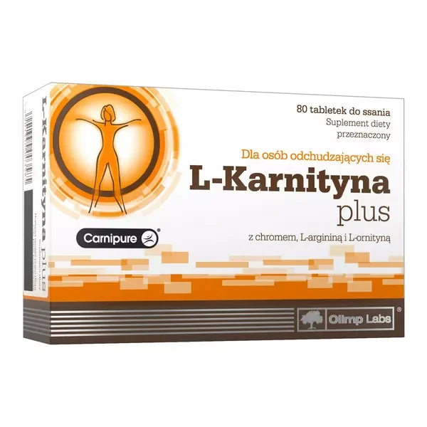 L-Karnityna Plus 900 mg 80 tabletek [Olimp Labs] - Olimp Labs