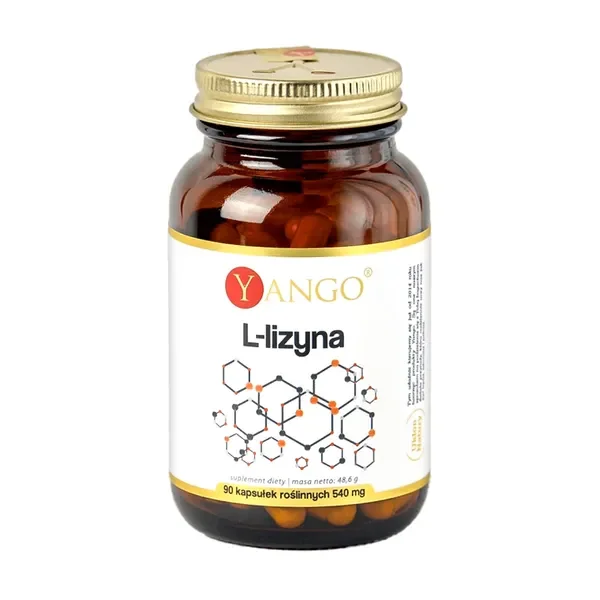 L-lizyna 1067 mg 90 kapsułek [Yango] - Yango