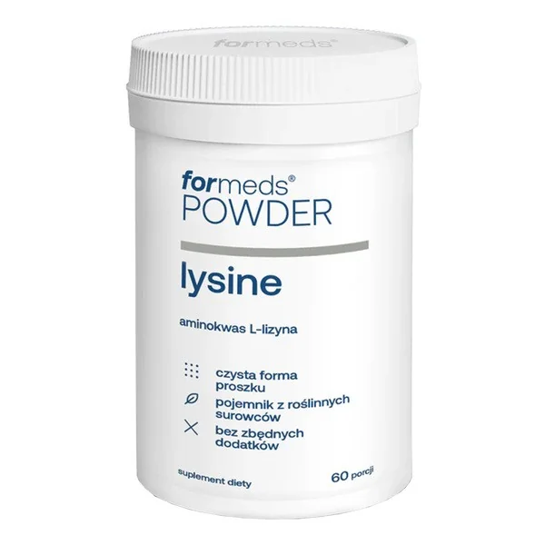 L-lizyna 500 mg 37,2 g [Formeds Powder] - Formeds Powder