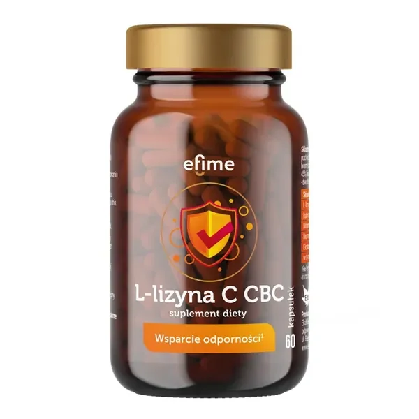 L-Lizyna 500mg 60 kapsułek [Efime] - Efime