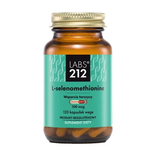 L-Selenomethionine 100 µg 120 kapsułek [LABS212] - LABS212