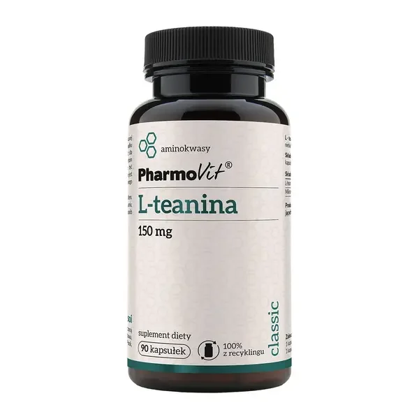 L-teanina 150 mg 90 kapsułek [Pharmovit] - Pharmovit