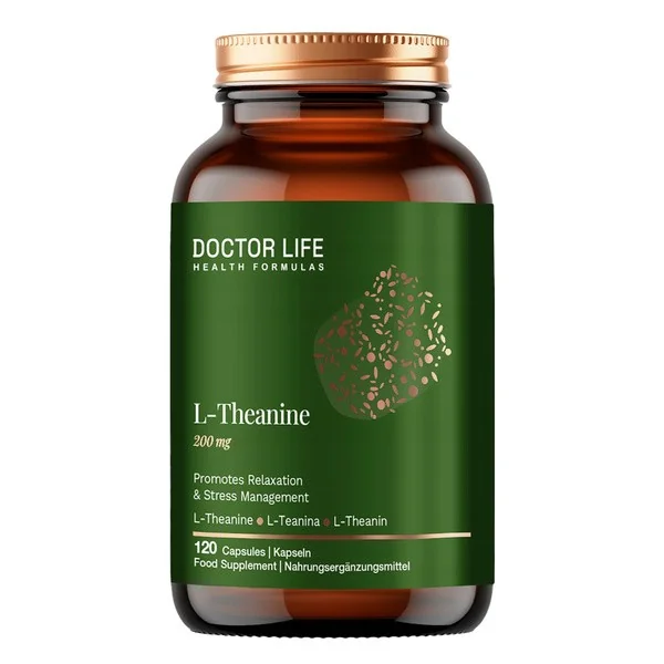 L-Teanina 200mg 120 kapsułek [DoctorLife] - DoctorLife