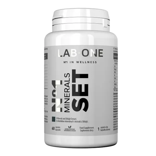Lab One N°1 Minerals SET 60 kapsułek - Lab One