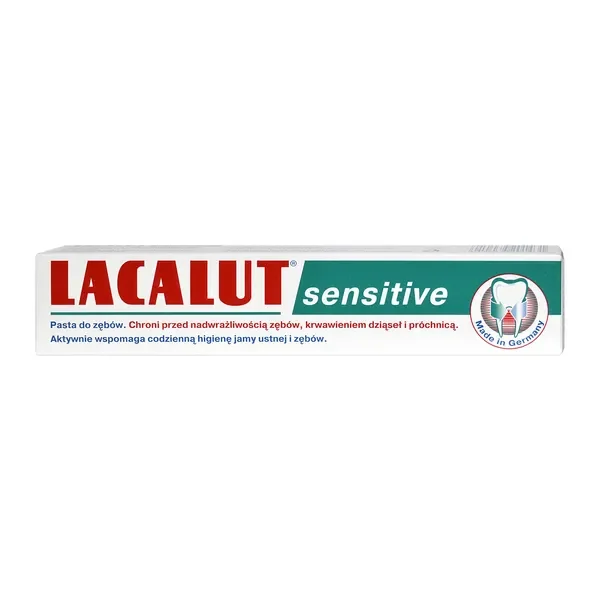 Lacalut Sensitive pasta do zębów wrażliwych 75 ml - Lacalut