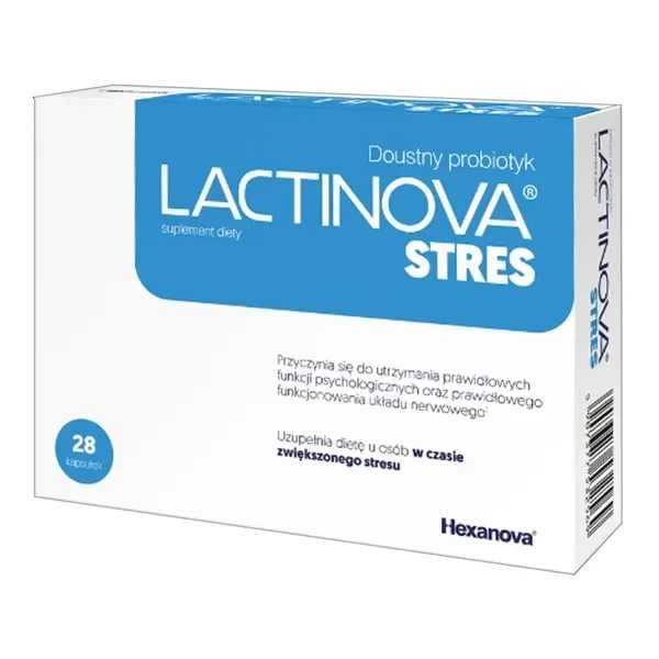 Lactinova stres 4 miliardy CFU 28 kapsułek [Lactinova] - Lactinova