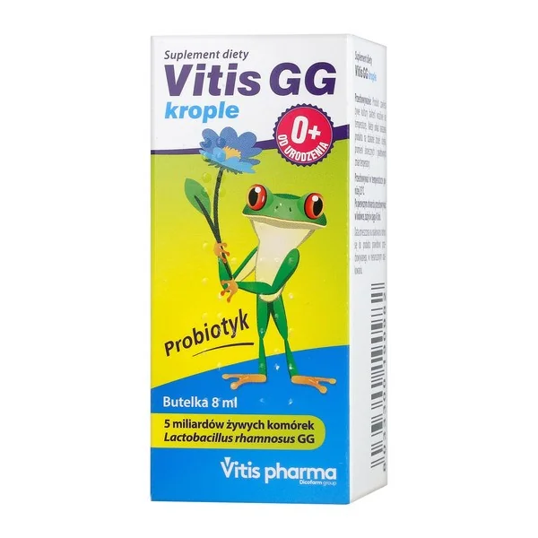 Lactobacillus rhamnosus GG 10x10^9 CFU 8ml [Vitis GG] - Vitis GG