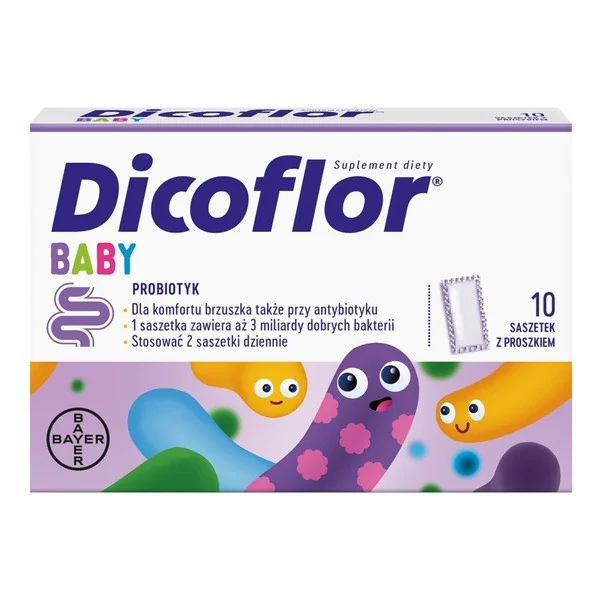 Lactobacillus rhamnosus GG 3x10^9 CFU 10 saszetek [Dicoflor] - Dicoflor