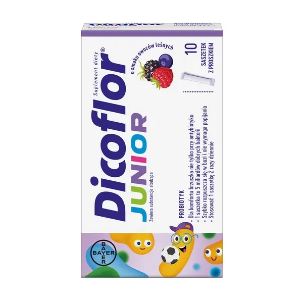 Lactobacillus rhamnosus GG 5x10^9 CFU 10 saszetek [Dicoflor] - Dicoflor