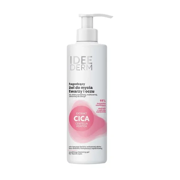 Łagodzący żel do mycia twarzy i oczu 220ml [IDEE DERM] - IDEE DERM