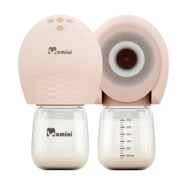 Laktator bezprzewodowy podwójny SippyPump Twin 4-fazowy 2w1 [Momini] - Momini