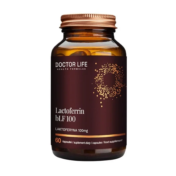 Laktoferyna 100 mg 60 kapsułek [DoctorLife] - DoctorLife