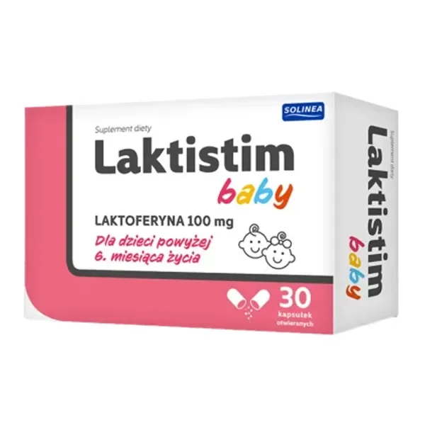 Laktoferyna 100mg + Inulina 100mg 30 kapsułek [Laktistim] - Laktistim