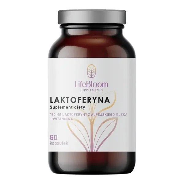 Laktoferyna 150 mg 60 kapsułek [LifeBloom] - LifeBloom