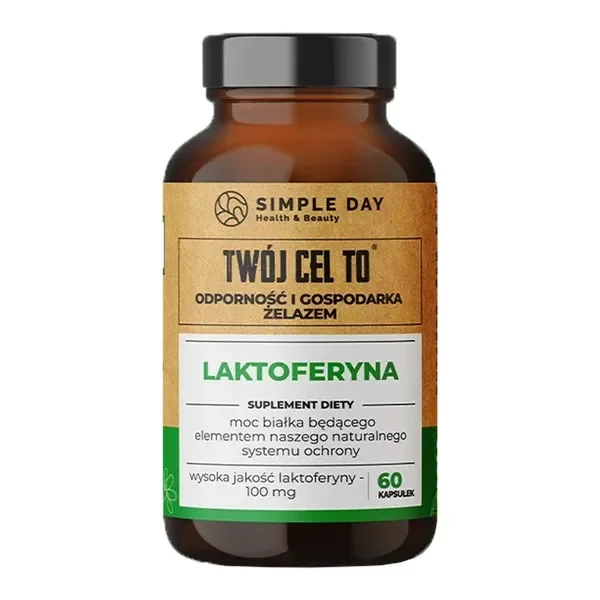 Laktoferyna 200mg 60 kapsułek [Twój Cel To] - Twój Cel To
