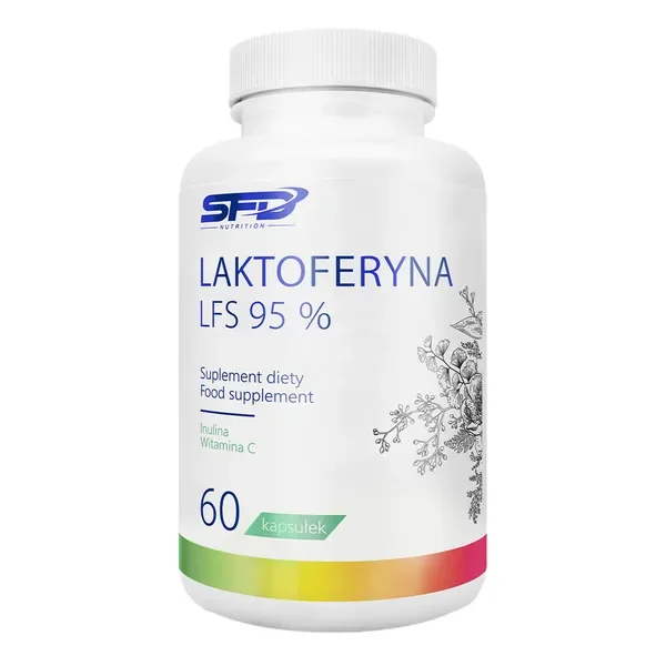 Laktoferyna LFS 95% 100mg 60 kapsułek [SFD nutrition] - SFD nutrition