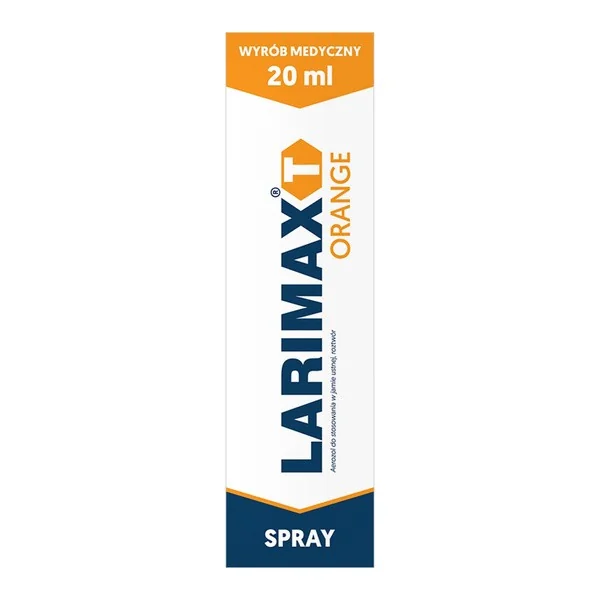 Larimax T Orange spray do stosowania w jamie ustnej 20 ml [Larimax T] - Larimax T