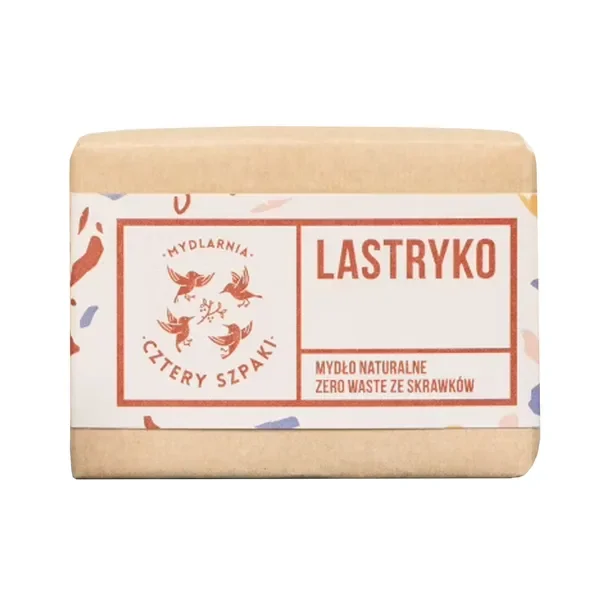 Lastryko naturalne mydło zero waste 110g [Cztery Szpaki] - Cztery Szpaki