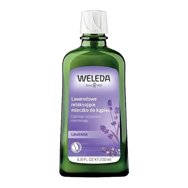 Lawendowe relaksujące mleczko do kąpieli 200 ml [Weleda] - Weleda