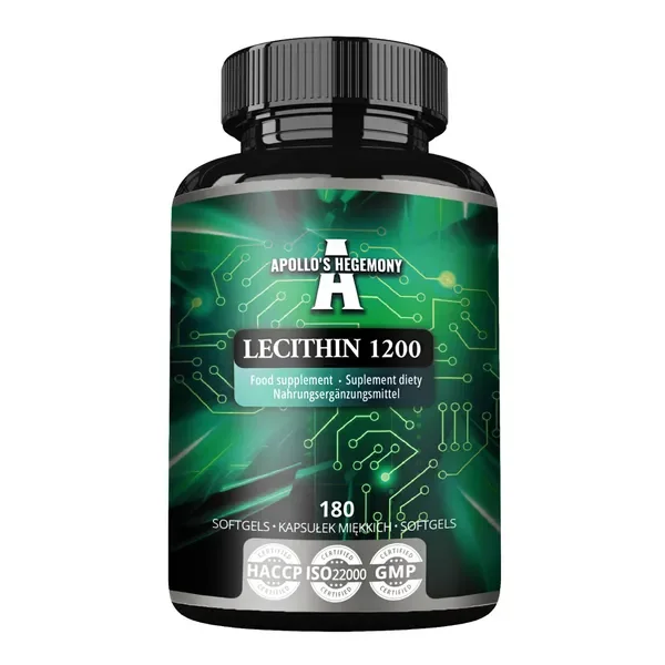 Lecytyna 1200 mg 180 kapsułek [Apollo's Hegemony] - Apollo's Hegemony