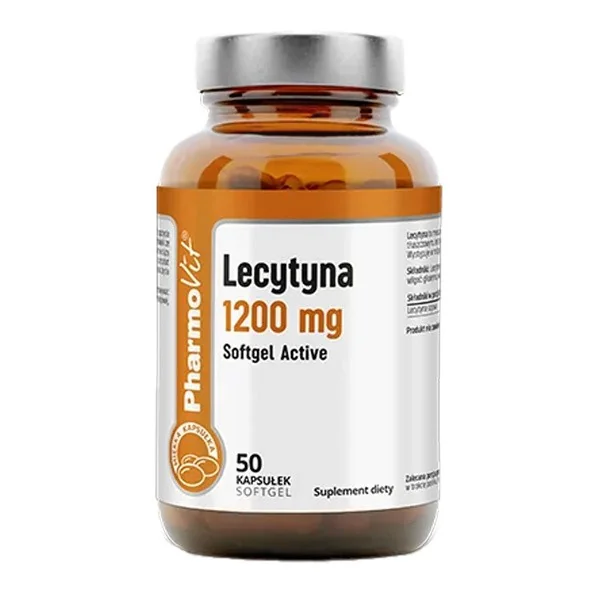 Lecytyna 1200 mg 50 kapsułek [Pharmovit] - Pharmovit