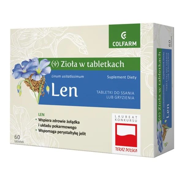 Len 150 mg 60 tabletek [Zioła w tabletkach] - Zioła w tabletkach