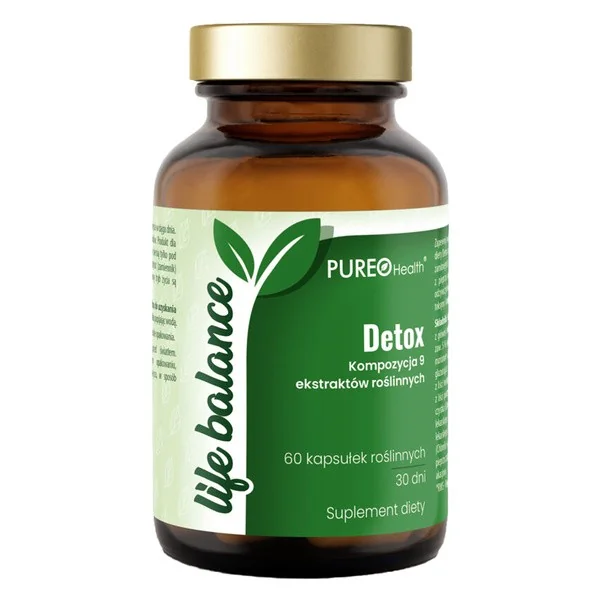 Life Balance Detox 60 kapsułek [Pureo Health] - Pureo Health