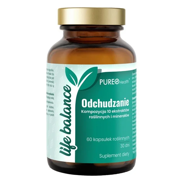 Life Balance Odchudzanie 60 kapsułek [Pureo Health] - Pureo Health