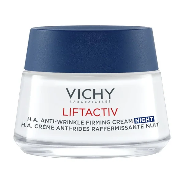 Liftactiv Supreme przeciwzmarszczkowy krem ujędrniający z kwasem hialuronowym na noc 50ml [Vichy] - Vichy