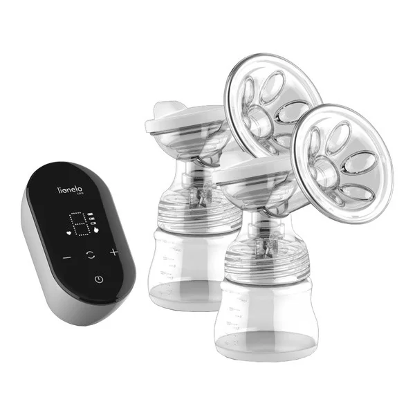 Lionelo Twee Go Grey Concrete podwójny laktator elektryczny 1 szt - Lionelo