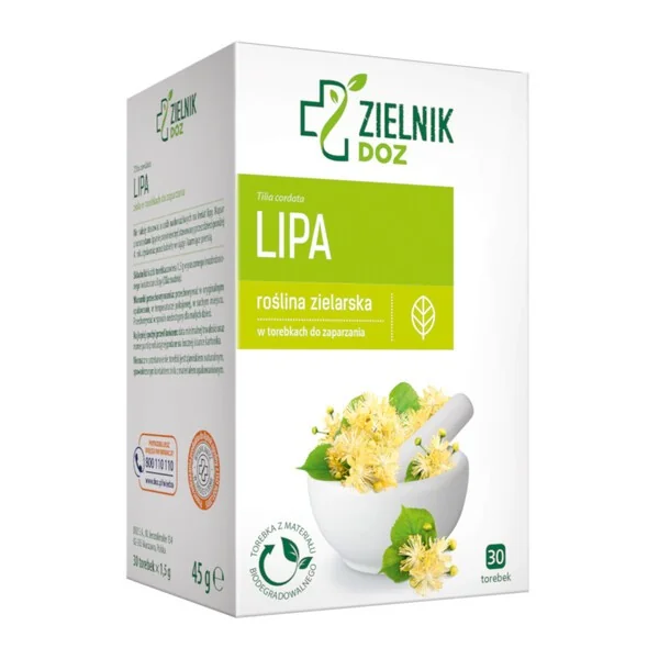 Lipa kwiatostan 1,5g x 30 torebek [ZIELNIK DOZ] - ZIELNIK DOZ