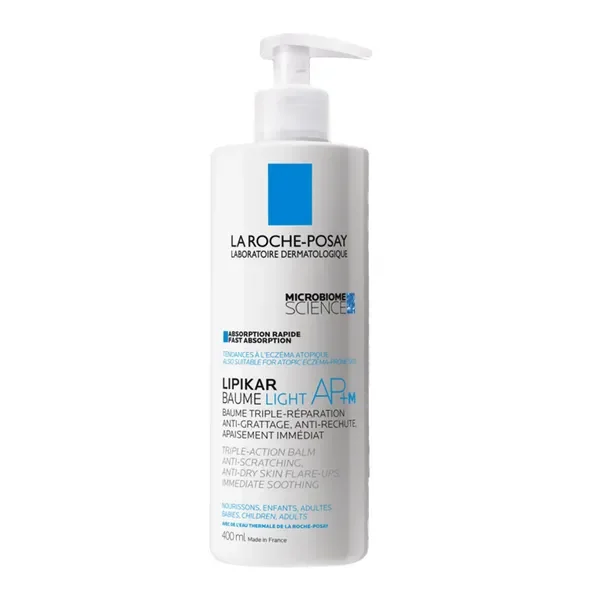 Lipikar Baume Light AP+M balsam regenerujący 400ml [La Roche-Posay] - La Roche-Posay