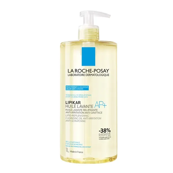 Lipikar Huile Lavante AP+ olejek myjący 1000 ml [La Roche-Posay] - La Roche-Posay