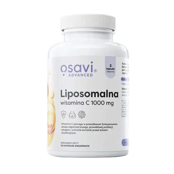 Liposomalna witamina C 1000 mg 60 kapsułek [Osavi] - Osavi