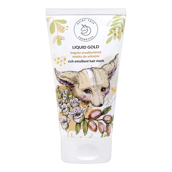 Liquid Gold Emolientowa Maska do Włosów 150ml [Hairy Tale Cosmetics] - Hairy Tale Cosmetics