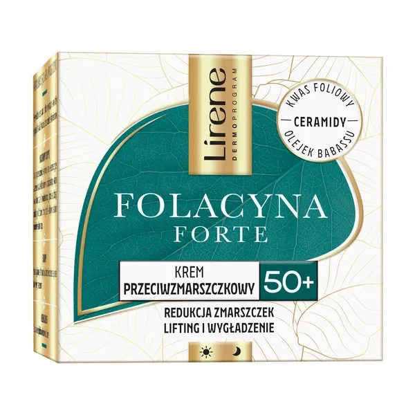 Lirene Dermoprogram Folacyna Forte krem przeciwzmarszczkowy 50ml - Lirene