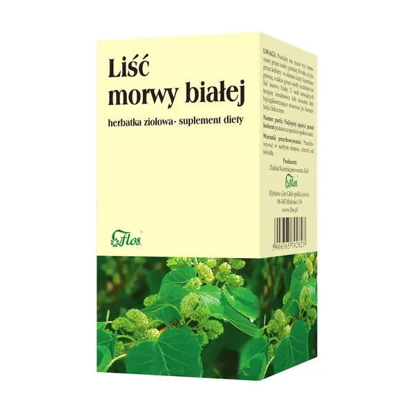 Liść morwy białej herbatka ziołowa 2g 20 szt. [Flos] - Flos