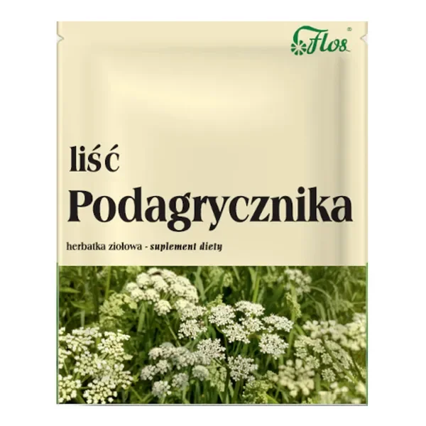 Liść podagrycznika herbatka ziołowa 50g [Flos] - Flos