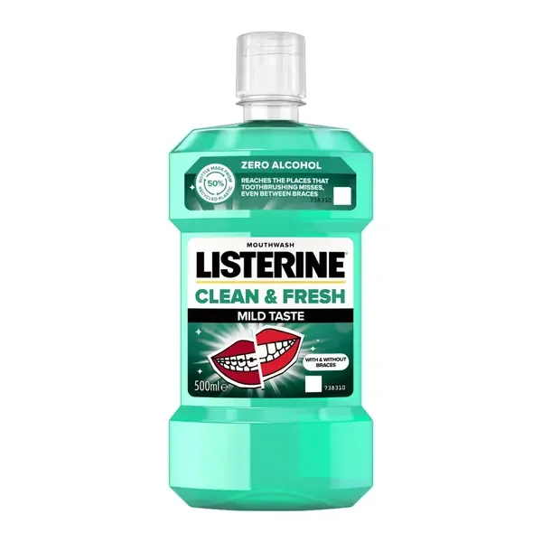 Listerine Clean & Fresh płyn do płukania jamy ustnej 500 ml - Listerine