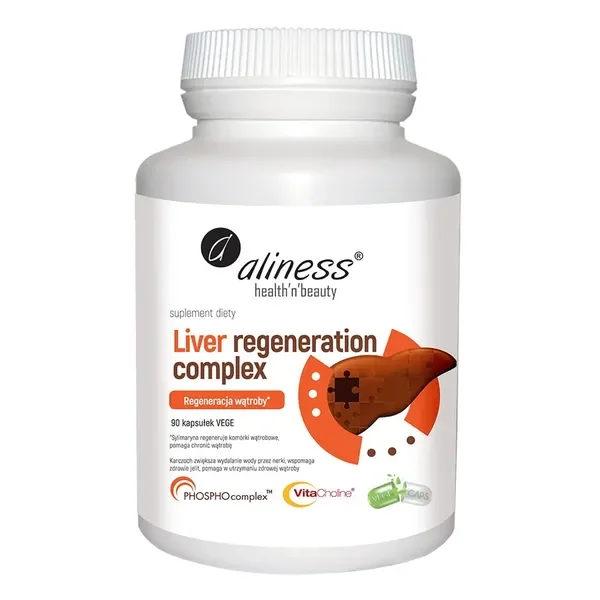 Liver Regeneration Complex 90 kapsułek [Aliness] - Aliness Health'N'Beauty