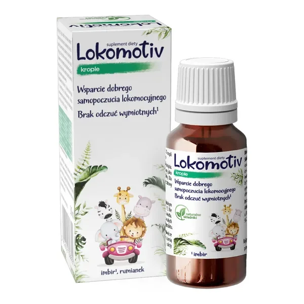 Lokomotiv krople z rumiankiem i imbirem 30 ml [Lokomotiv] - Lokomotiv