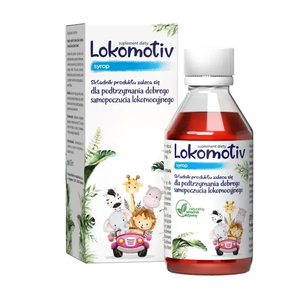 Lokomotiv syrop z imbirem 130 ml [Lokomotiv] - Lokomotiv