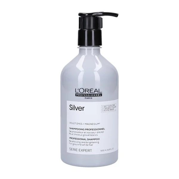 L'Oreal Silver Magnesium szampon do włosów blond i siwych 500ml - L'Oreal Professionnel