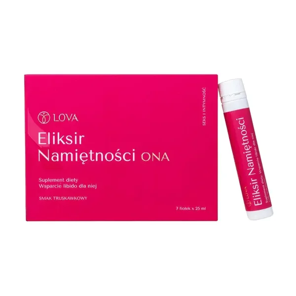 Lova Eliksir Namiętności Ona płyn 25ml x 7 fiolek [Lova] - Lova