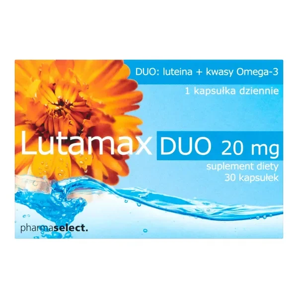 Luteina 20 mg 30 kapsułek [Lutamax] - Lutamax